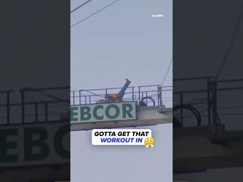 Dude does NOT skip core 😤 #baseball