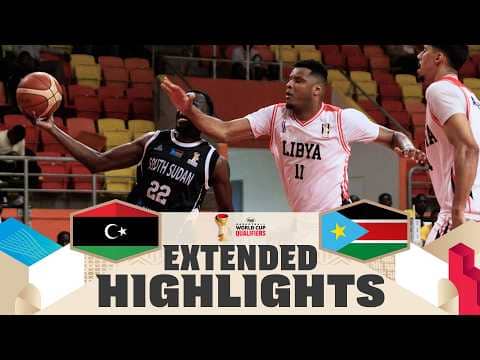 Libya 🇱🇾 v South Sudan 🇸🇸 | Highlights | FIBA Basketball World Cup 2027 African Qualifiers