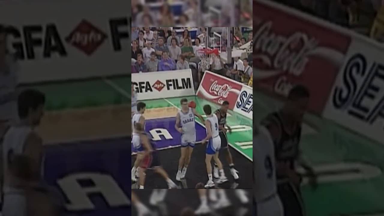 Reggie Miller's shooting form was unique 😮‍💨 #FIBAWC