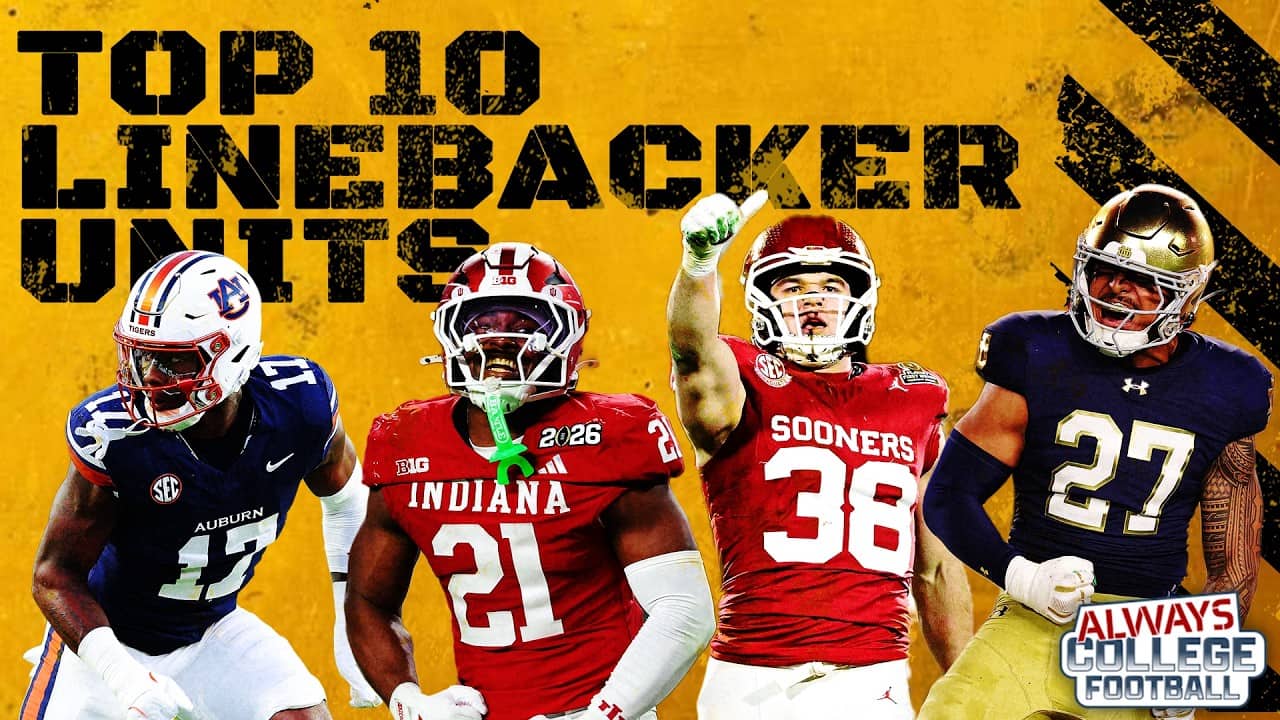 Top 10 Linebacker units in College Football | Always College Football
