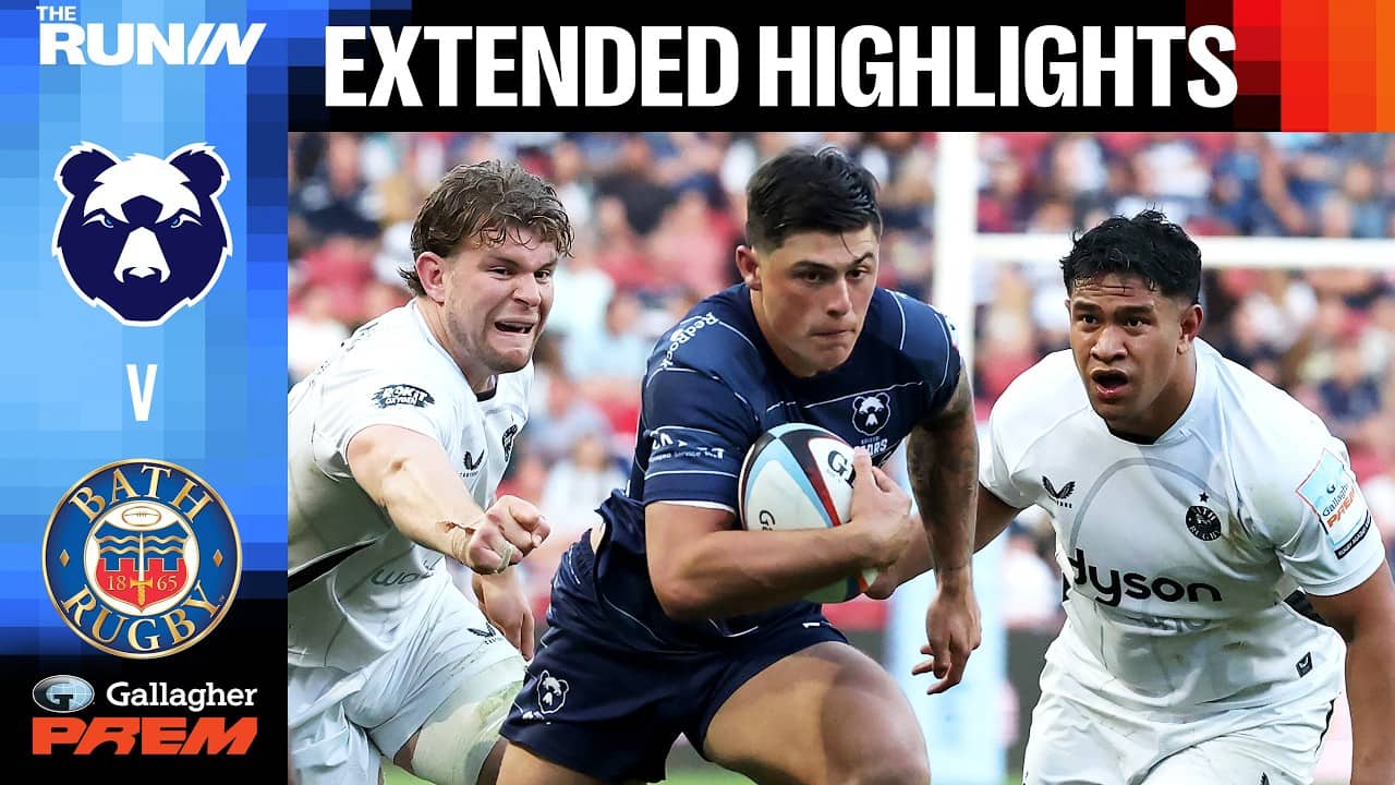 Bristol Bears v Bath Rugby | EXTENDED HIGHLIGHTS | Gallagher PREM Rugby 25/26 | R17