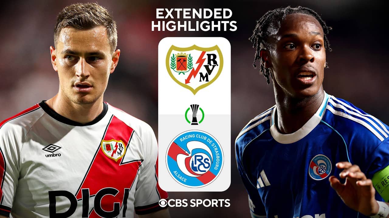 Rayo Vallecano vs. Strasbourg: Extended Highlights | UECL Semifinals - Leg 1 | CBS Sports