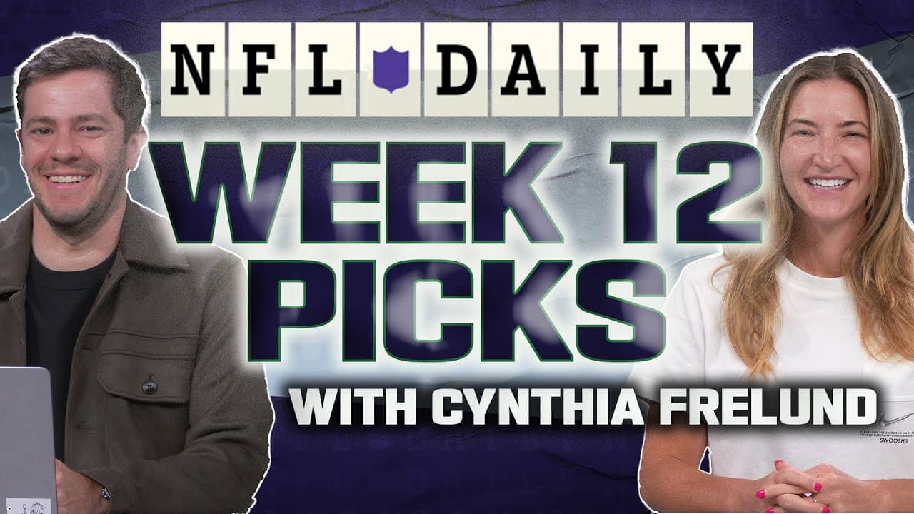 Week 12 NFL Picks with Cynthia Frelund