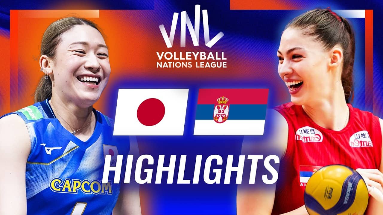 Japan 🇯🇵 vs. Serbia 🇷🇸 - Highlights | Week 2 | Women's VNL 2026
