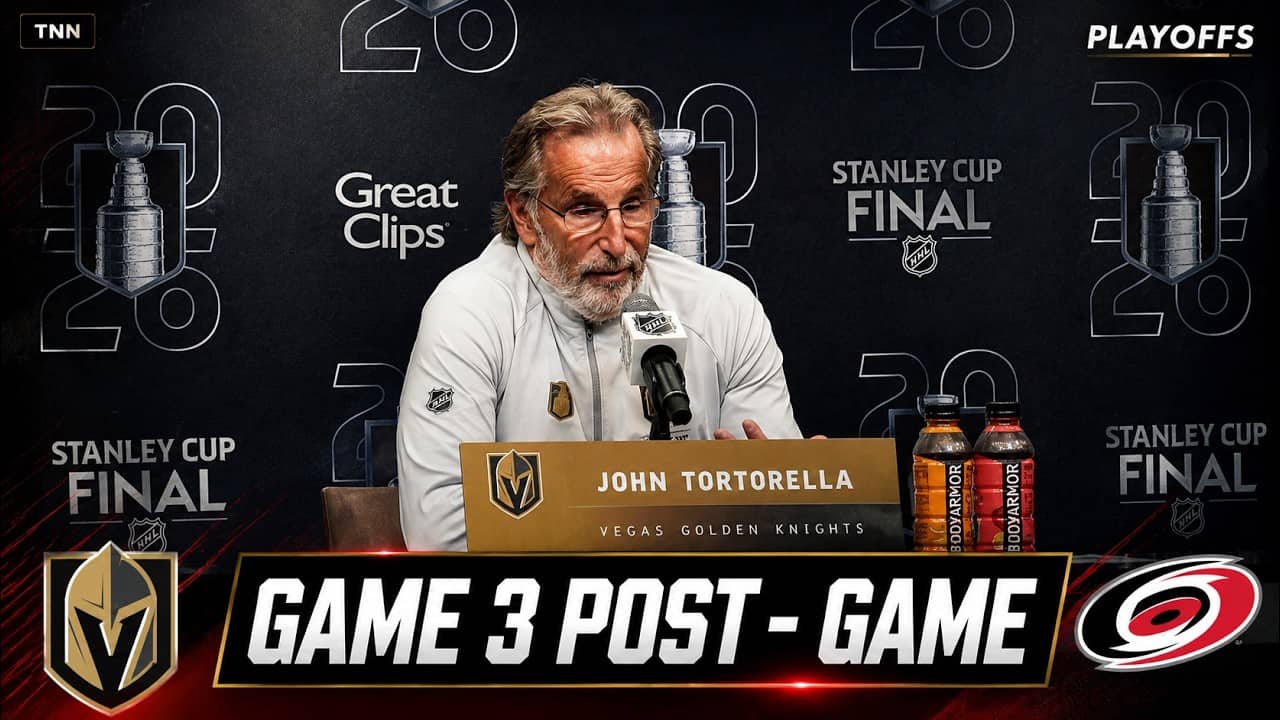 RAW - John Tortorella | 06-06-2026 - Game 3 Post-Game