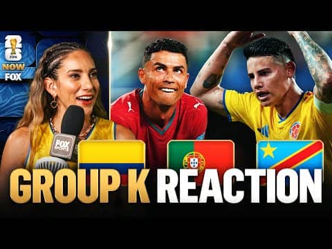 COLOMBIA SITS ON TOP 🇨🇴 Colombia wins Group K, Portugal and DR Congo leap into Round of 32 ⚽️
