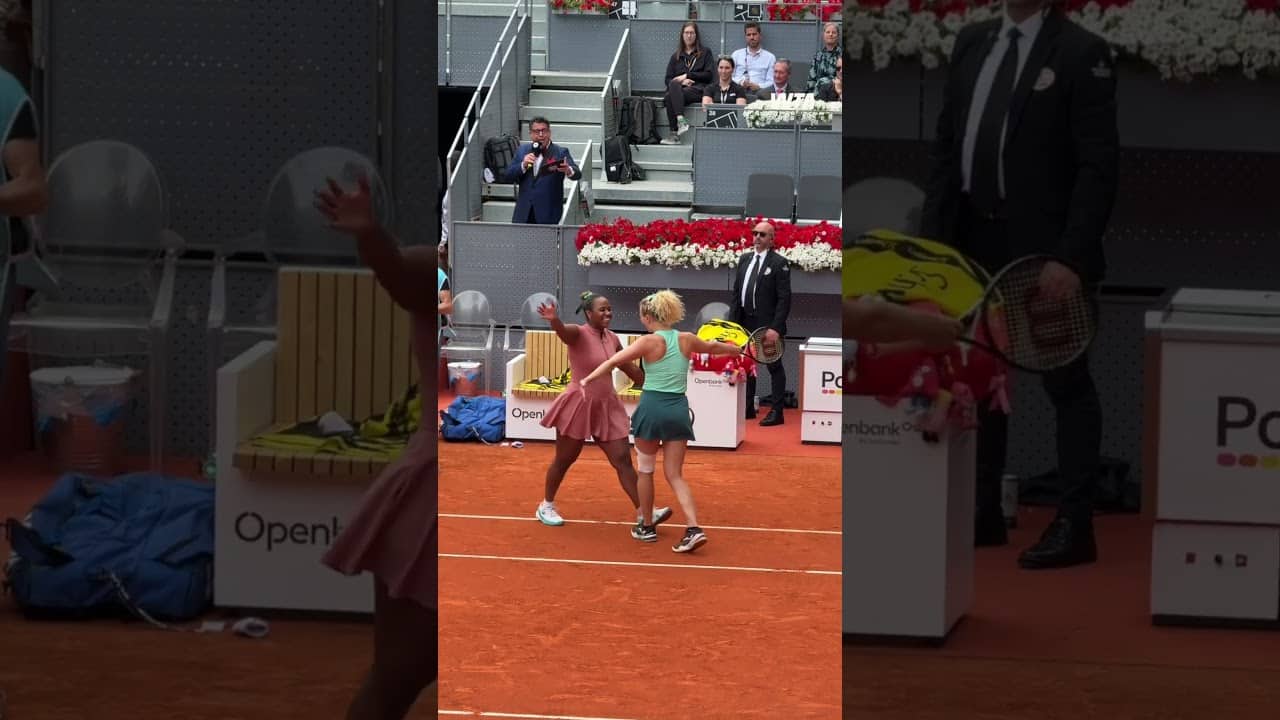 Townsend & Siniakova continue their dominant run as a duo adding the Madrid title to their resume!