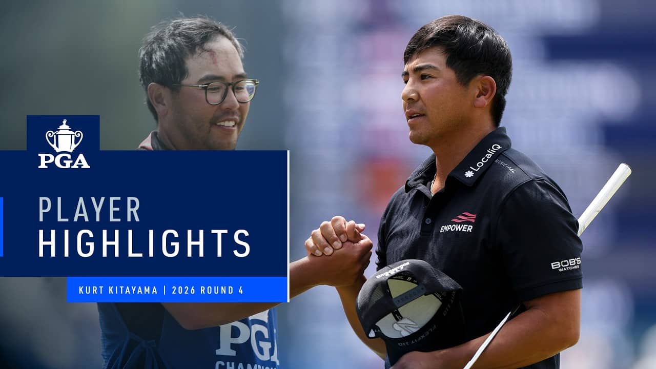 Kurt Kitayama Shoots Lowest Final Round in Major History (63) | Highlights | 2026 PGA Championship