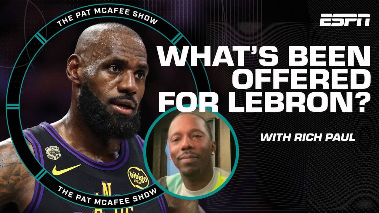 Rich Paul REVEALS THIS about LeBron James' future... 👀 | The Pat McAfee Show