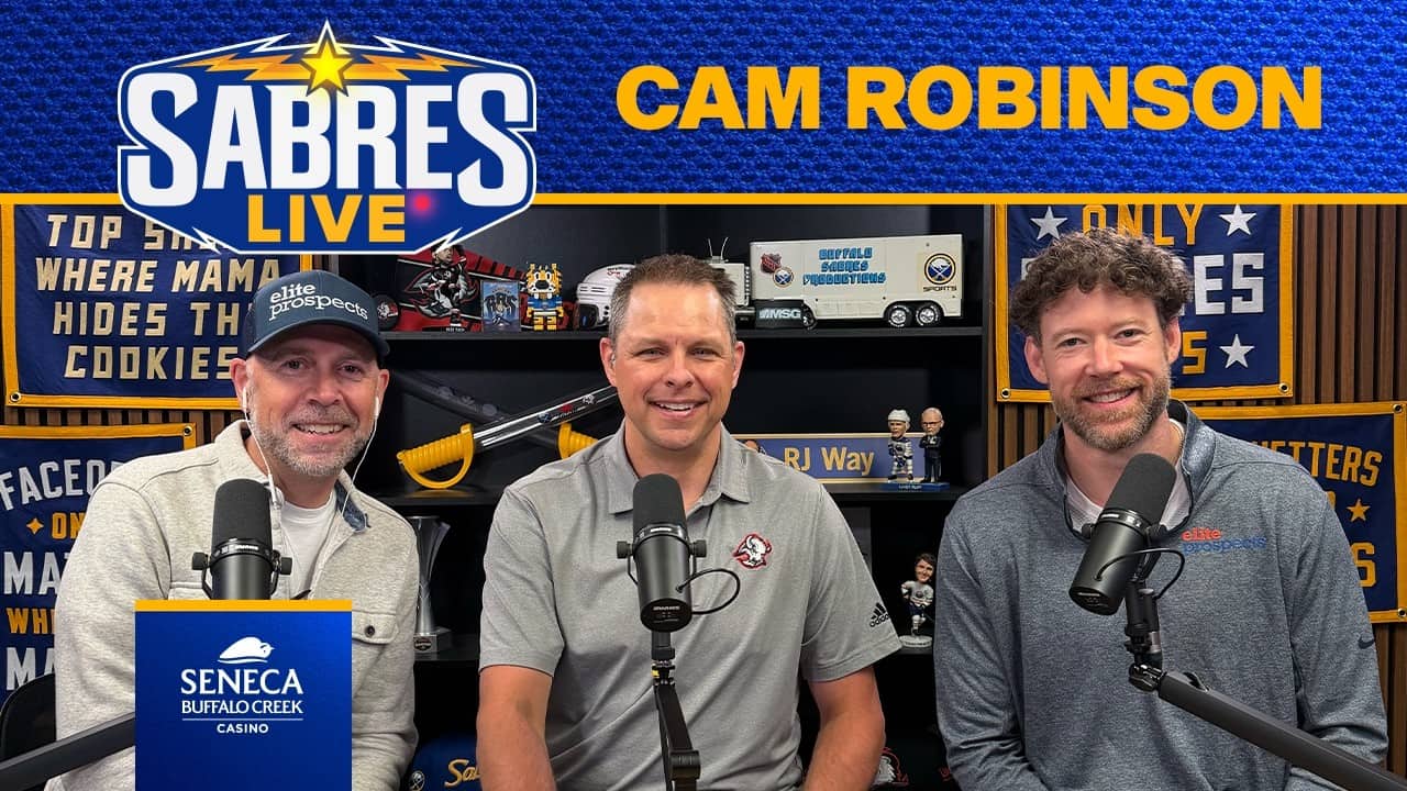 “Nothing Is Secure In This World” | Cam Robinson On Trade & Draft Predictions | Buffalo Sabres