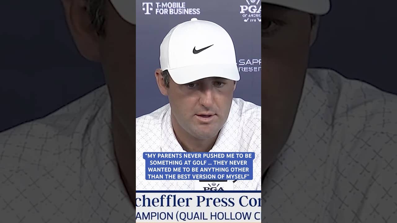 Scottie Scheffler’s advice on how to parent your kid in sports