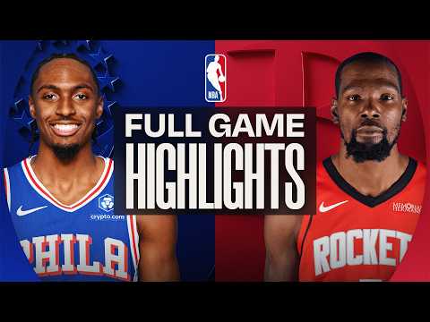 76ERS at ROCKETS | FULL GAME HIGHLIGHTS | April 9, 2026