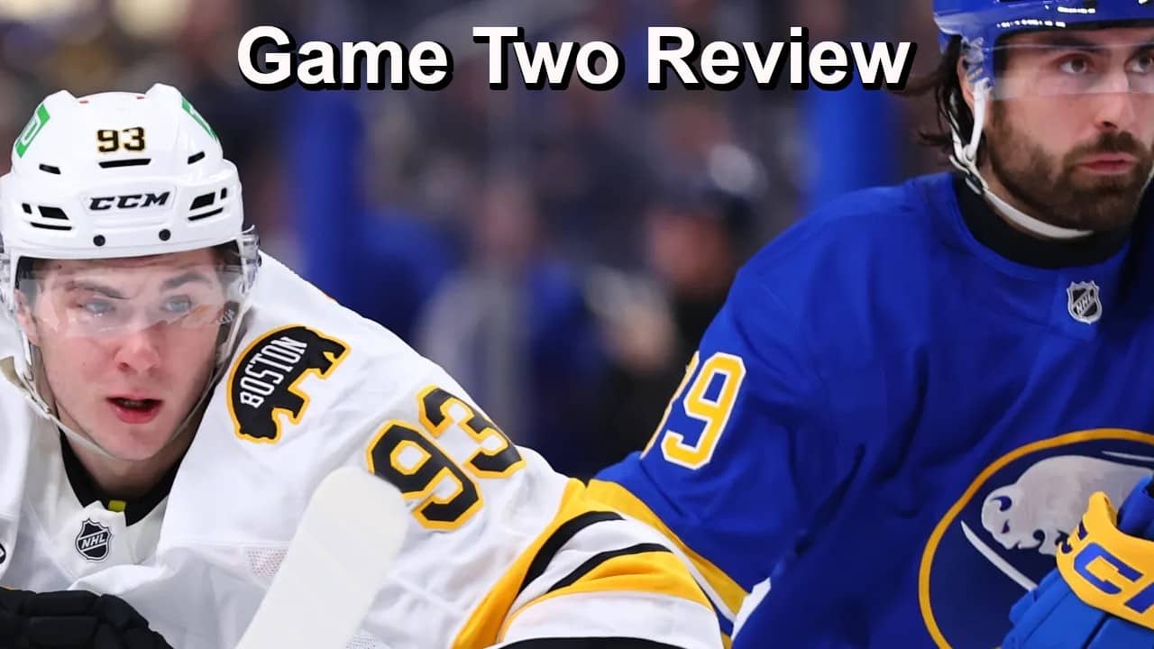 Game Two Review: Bruins vs Sabres