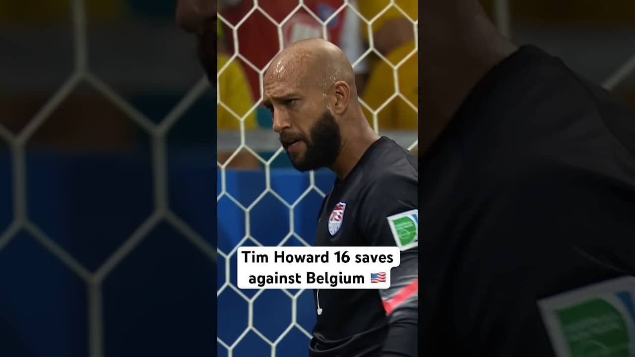 That time Tim Howard recorded 16 saves against Belgium for the USMNT in the World Cup 🇺🇸