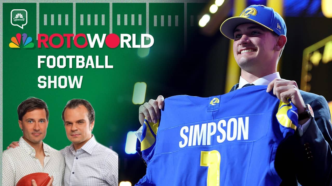 NFL draft Round 1 reaction: Jeremiyah Love, Ty Simpson, Makai Lemon | Rotoworld Football Show (FULL)