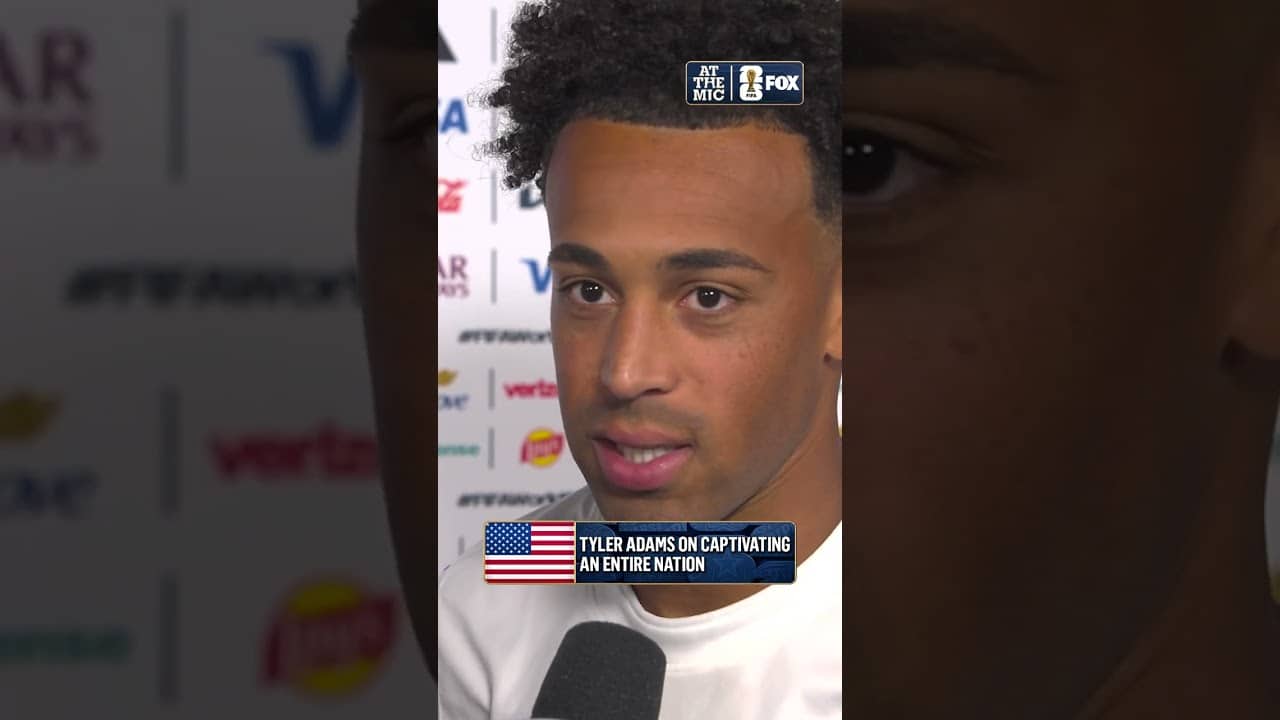 Tom Rinaldi talks with Tyler Adams on what this run meant to the nation.