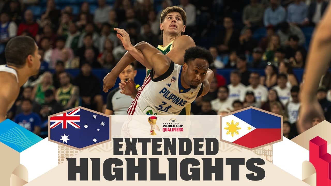 Australia 🇦🇺 v Philippines 🇵🇭 | Extended Highlights | FIBA Basketball World Cup 2027 Asian Qualif.