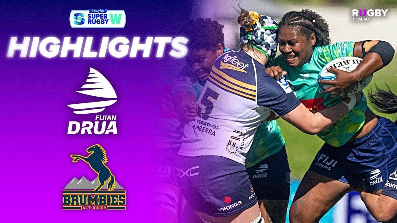 Fijian Drua v Brumbies Highlights | Round 3 | Swyftx Super Rugby Women's 2026