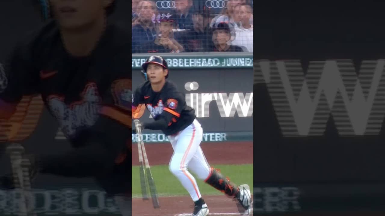 Jung Hoo Lee’s farthest MLB home run, but in Korean 🎙️