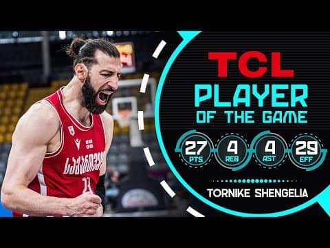 Tornike Shengelia (27 PTS) | TCL Player Of The Game | CYP 🇨🇾 vs GEO 🇬🇪 | FIBA EuroBasket 2025