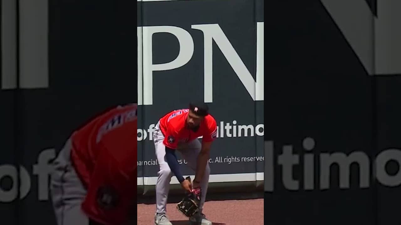 Brice Matthews was THIS close to robbing Adley Rutschman from a grand slam! 🤏