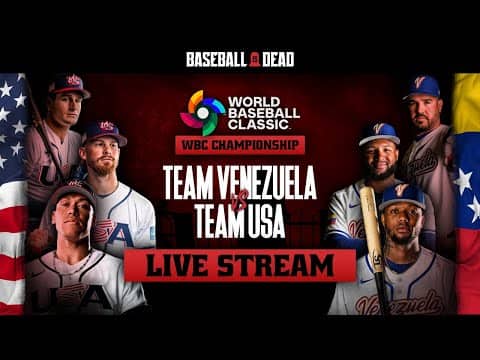 USA vs Venezuela LIVE STREAM - WBC Championship