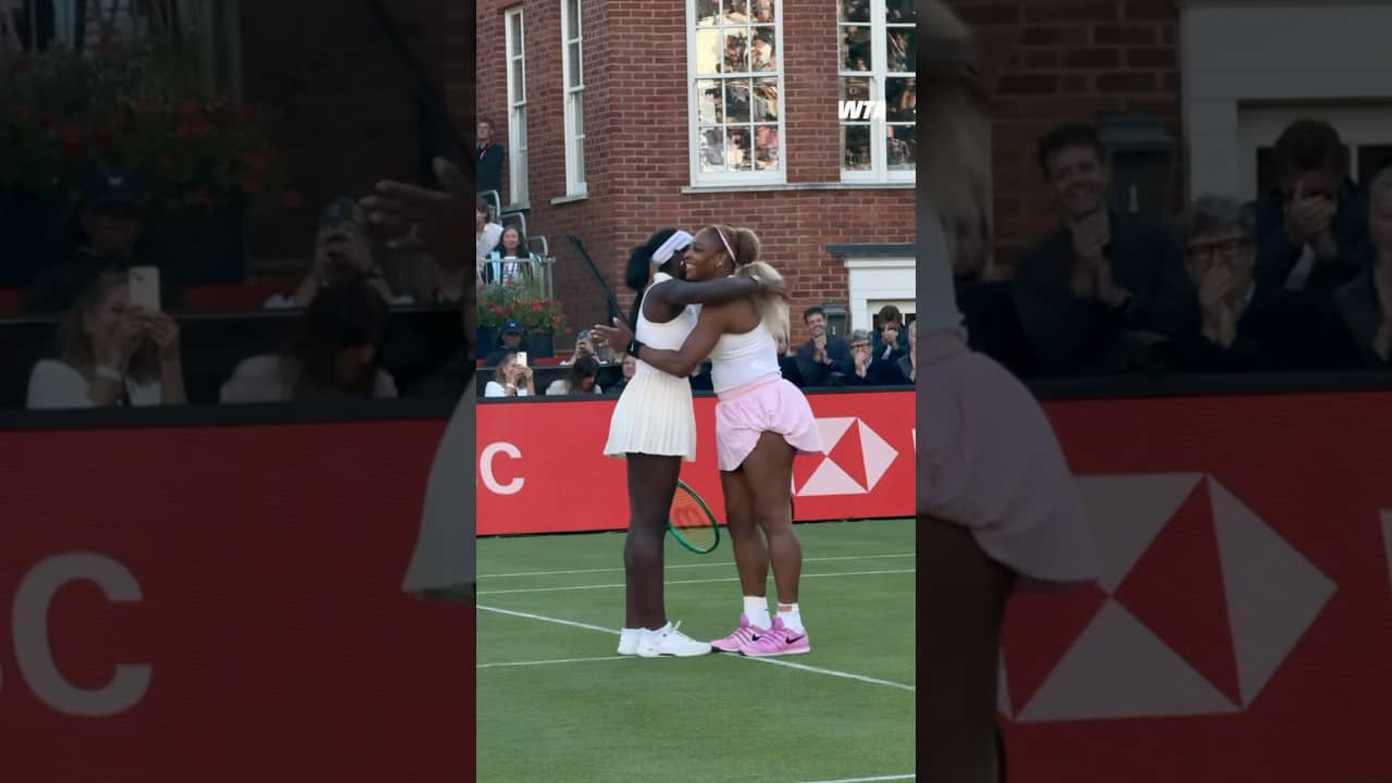 That winning feeling ✨Serena Williams and Vicky Mboko are into the quarterfinals in London! #WTA