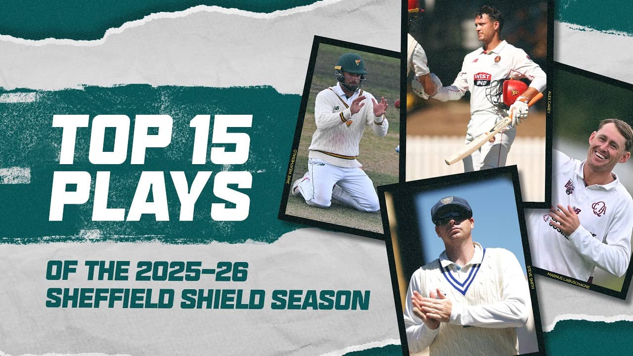 The top 15 moments from the 2025-26 Sheffield Shield season