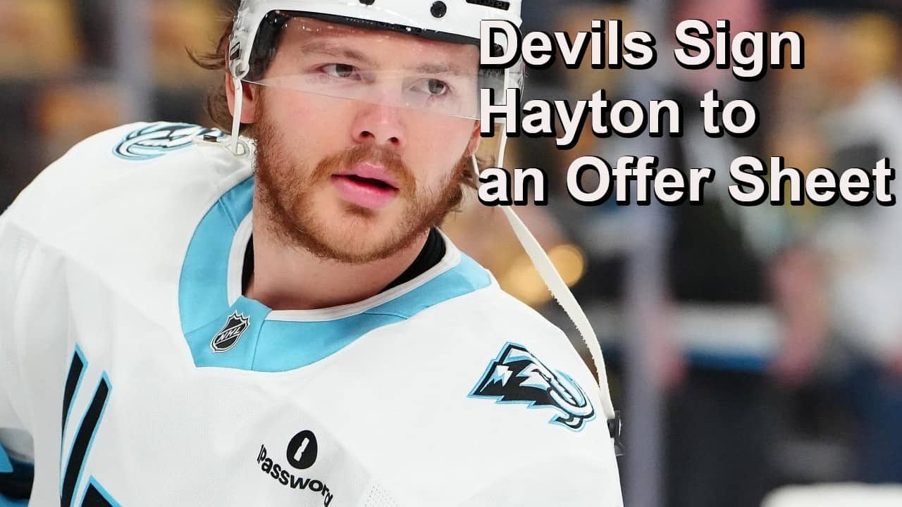 Devils Offer Sheet Hayton, Canucks Sign Oleksiak, Wings Acquire Kolesar