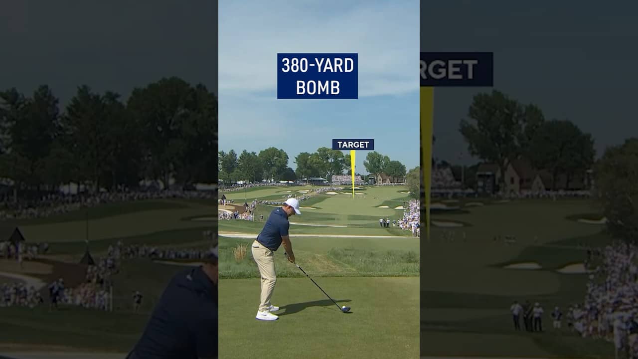 RIDICULOUS Rory McIlroy drives it 380-Yards! 🤯