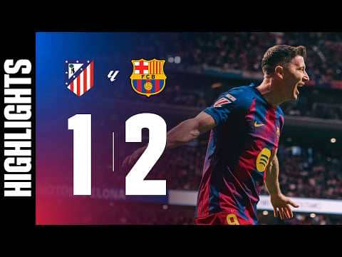 ATLETICO MADRID 1 vs 2 FC BARCELONA | LALIGA 2025/26 MD 30 🔵🔴