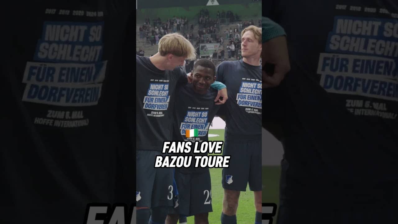 𝐞𝐯𝐞𝐫𝐲𝐨𝐧𝐞 𝐥𝐨𝐯𝐞𝐬 𝐁𝐚𝐳𝐨𝐮 🇨🇮​💙​ #bazoumanatoure  #hoffenheim #tsg  #bundesliga