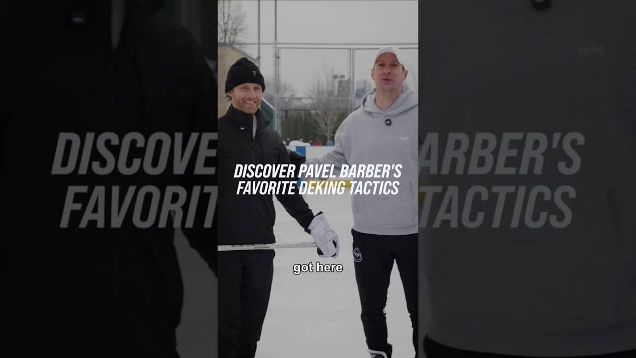 DISCOVER PAVEL BARBER'S FAVORITE DEKING TACTICS #hockeycoaching #hockeytraining