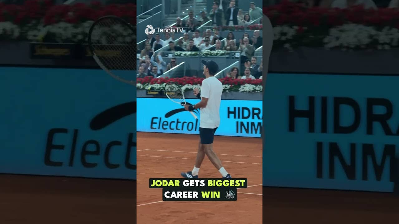 Jodar DOMINATES de Minaur 💥