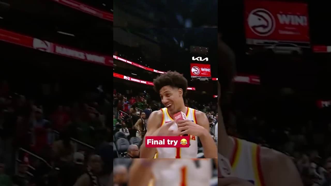 No one can ca-caw like Jalen 😂 #atlantahawks #jalenjohnson
