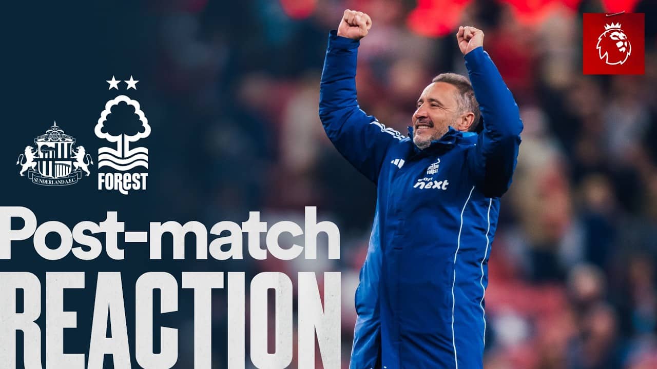 "I'm So Happy!" 😁 | Vítor Pereira’s Reaction | Sunderland 0-5 Nottingham Forest | Premier League