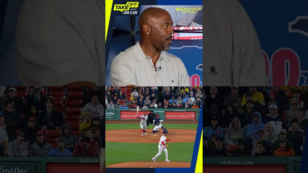 Jimmy Rollins the dynamic between Harper and Schwarber on the latest episode of Takeoff Podcast