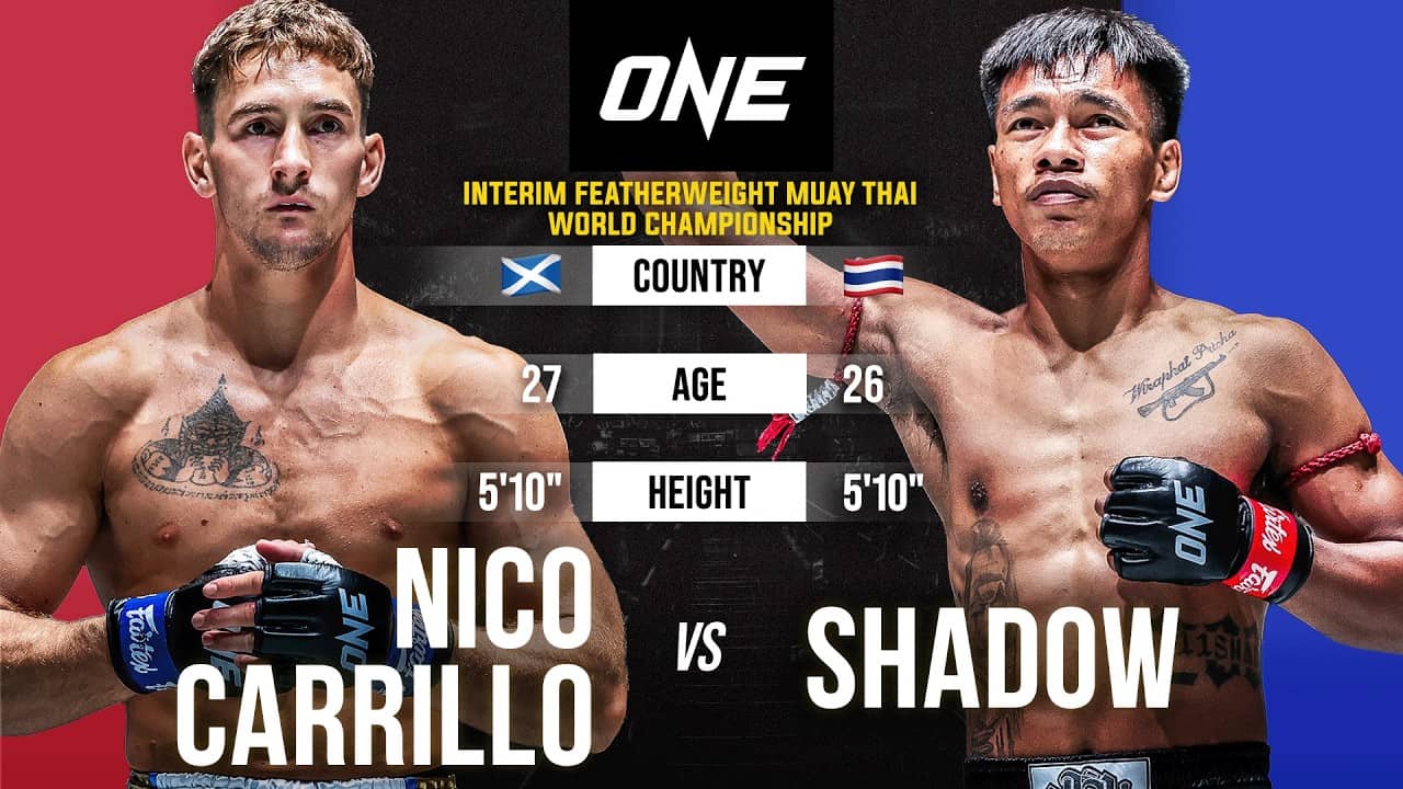 SCOTLAND STAND UP 👑  Nico Carrillo 🏴󠁧󠁢󠁳󠁣󠁴󠁿 vs. Shadow 🇹🇭 | Muay Thai Full Fight