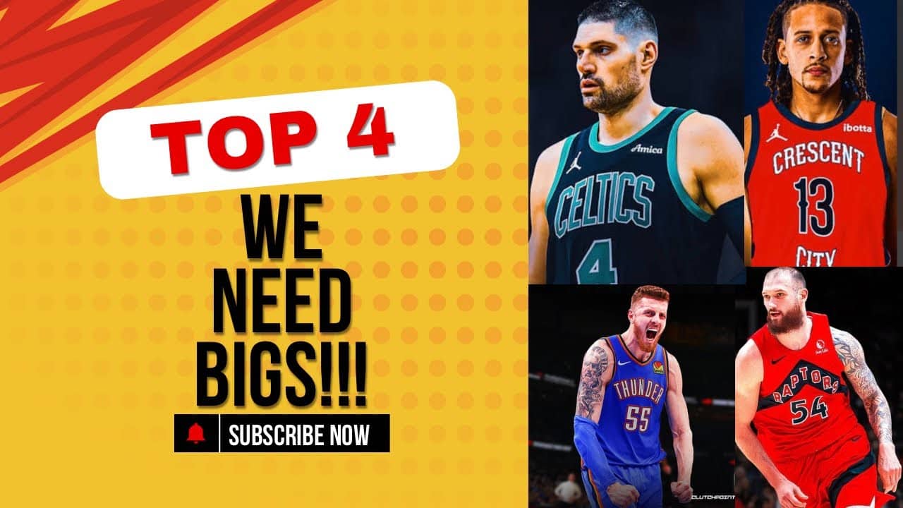 4 BIG MEN that can SAVE the Miami Heat! This issue must be addressed this off-season!￼