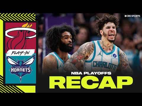 LaMelo Ball's game-winner helps Hornets survive Heat in OT THRILLER | 2026 NBA Play-In Tournament
