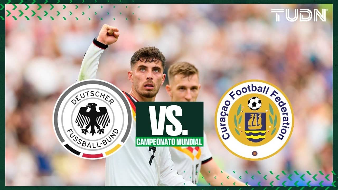¡Aplanadora teutona! 🇩🇪 Alemania golea a Curazao | TUDN