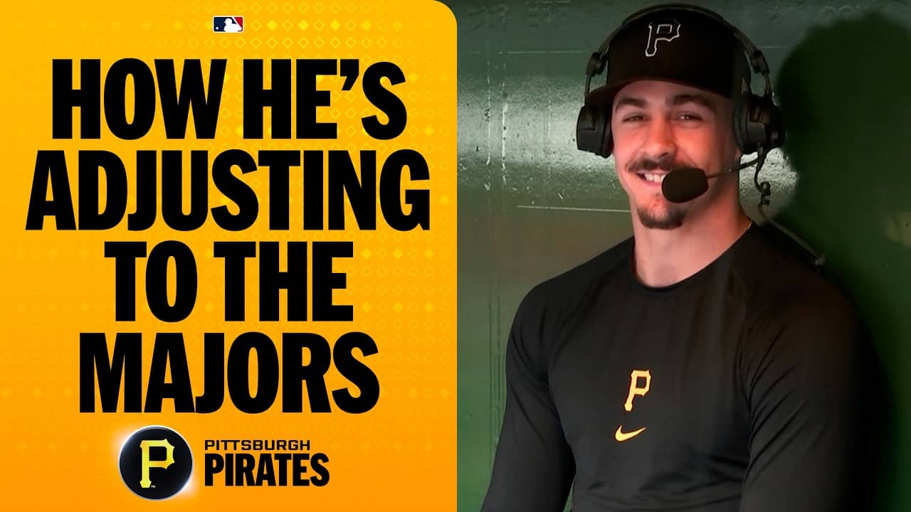 MLB's No. 1 prospect Konnor Griffin reacts to 1st month in the Majors, more 🔥🏴‍☠️ (Full Interview)