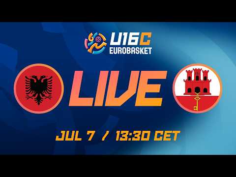 LIVE - Albania v Gibraltar | FIBA U16 Women's EuroBasket 2026 Division C | Group Phase