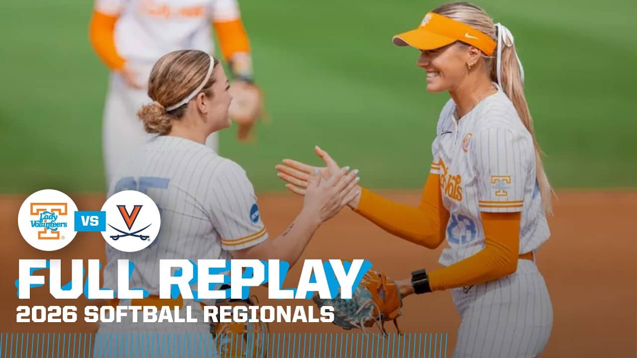 Tennessee vs. Virginia: 2026 NCAA softball regionals Game 5 | FULL REPLAY