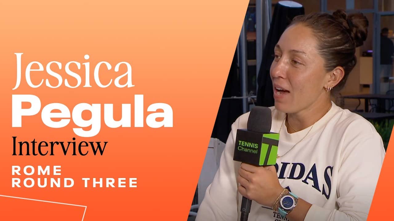 Jessica Pegula Reacts to 1st Career Double Bagel Win | 2026 Rome