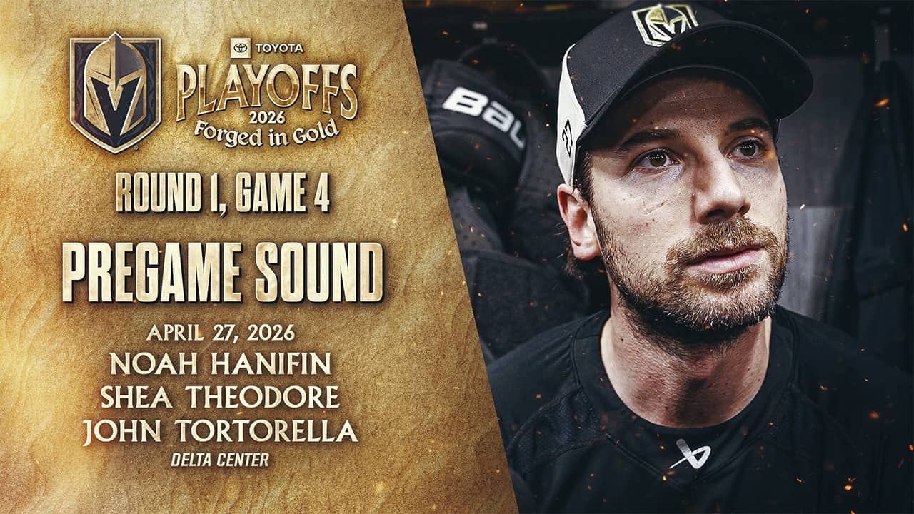 🎥 Round 1, Game 4 PREGAME SOUND: Hanifin, Theodore & Tortorella