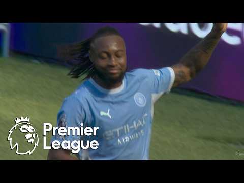 Antoine Semenyo's back post finish gives Manchester City the lead | Premier League | NBC Sports