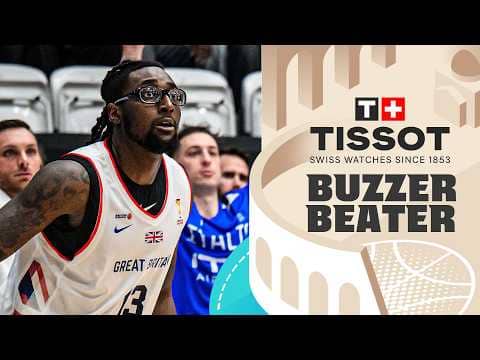 Jubrile Belo 🇬🇧 | 🚨 TISSOT Buzzer Beater | FIBA Basketball World Cup 2027 European Qualifiers
