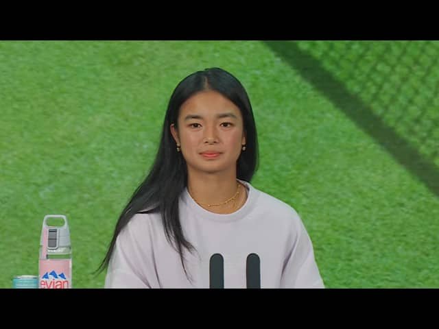 Wimbledon 2026 - Alexandra Eala : "It would be the honor of my life to be able to inspire others"
