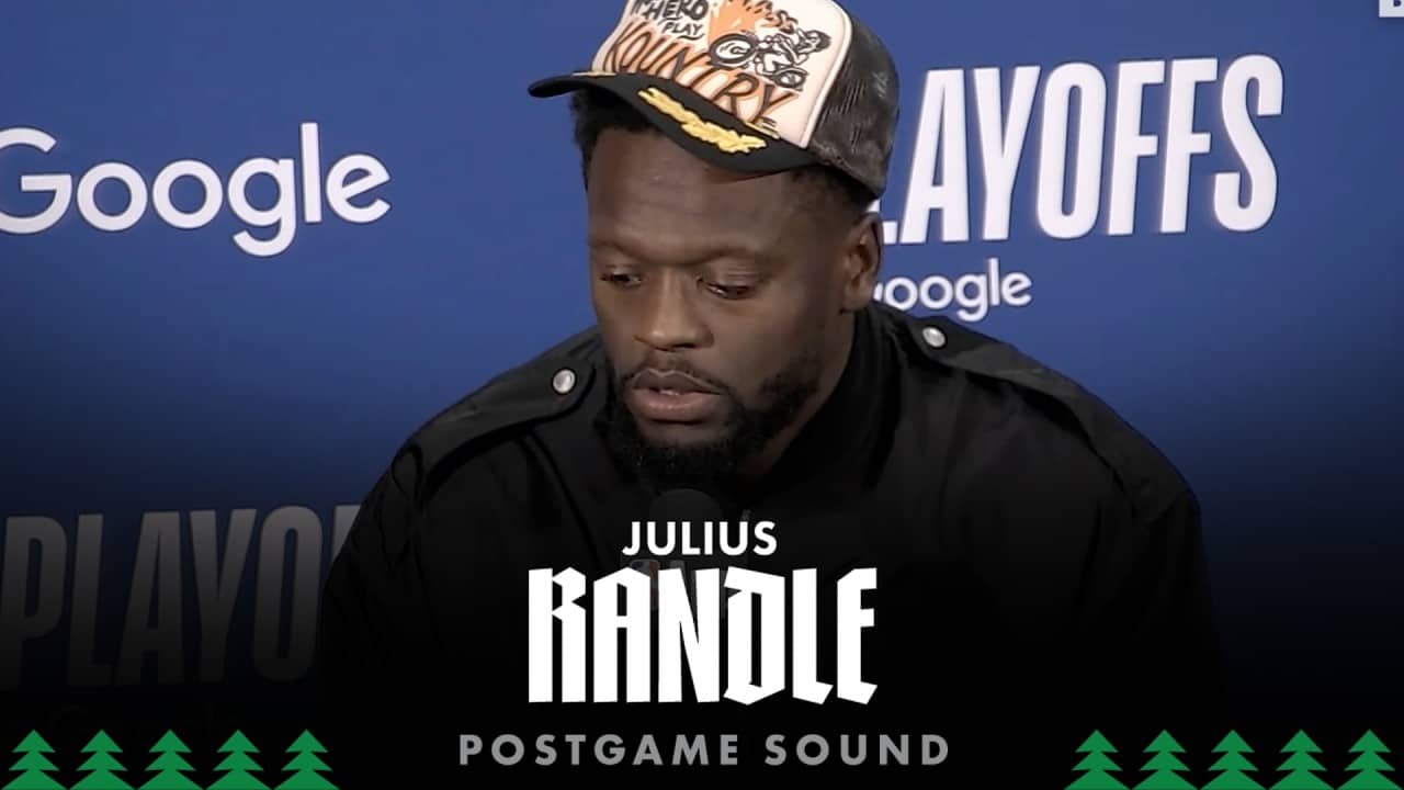 “We Didn't Play To Our Best Abilities Tonight.” | Julius Randle Postgame Sound | 05.06.26